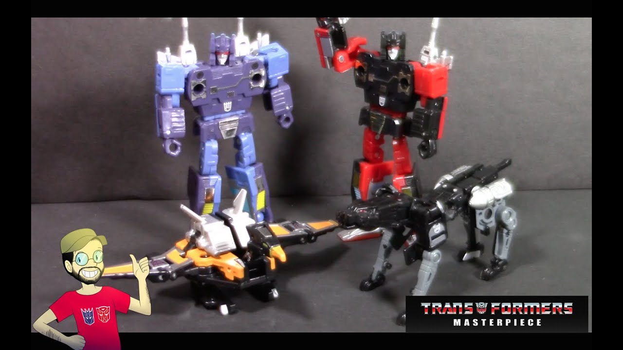 AUVELIER REVIEW TRANSFORMERS MASTERPIECE 15 (RUMBLE Y RAVAGE) Y 16 (FRENZY Y BUZZSAW) EN ESPAÑOL