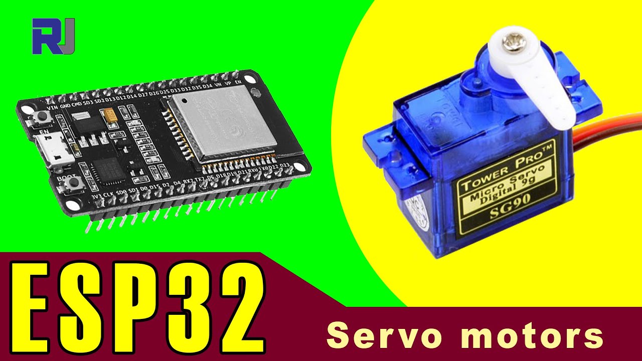 Как управлять серводвигателем с помощью ESP32 и библиотеки Arduino ESP32 Servo - RJT251