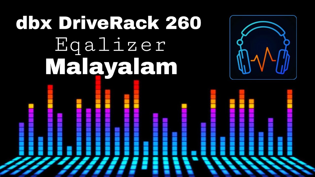 Dbx DriveRack 260 Equelizer setting Malayalam subscribed channel @Sai_d_sha