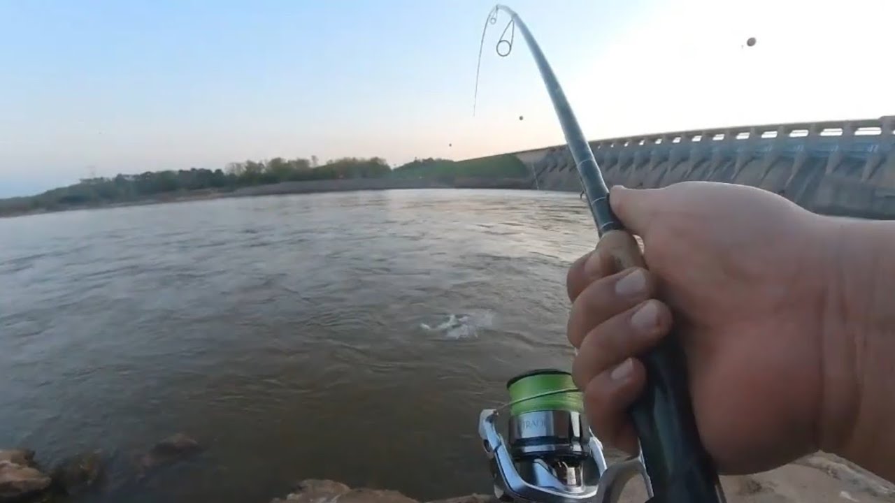 STRIPERS, DRUMS AND CATFISH | KEYSTONE DAM | OKLAHOMA
