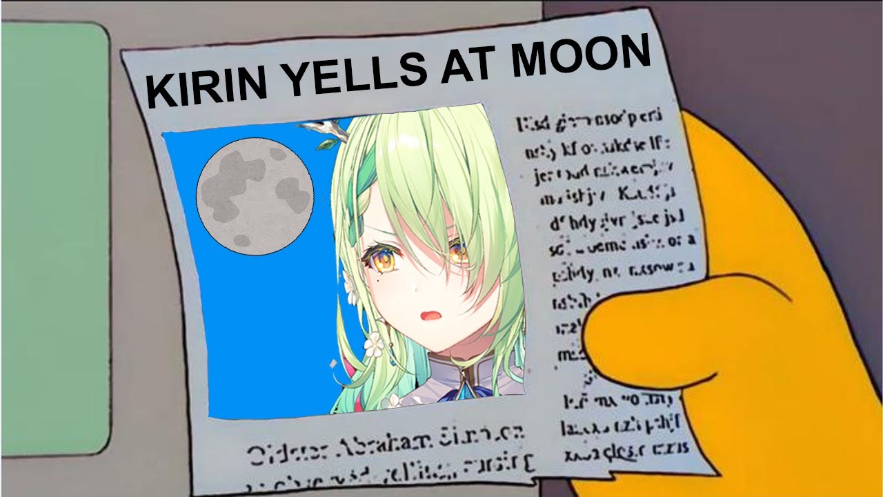 Unable to escape the crater, Fauna is driven to slandering the Moon [Hololive]