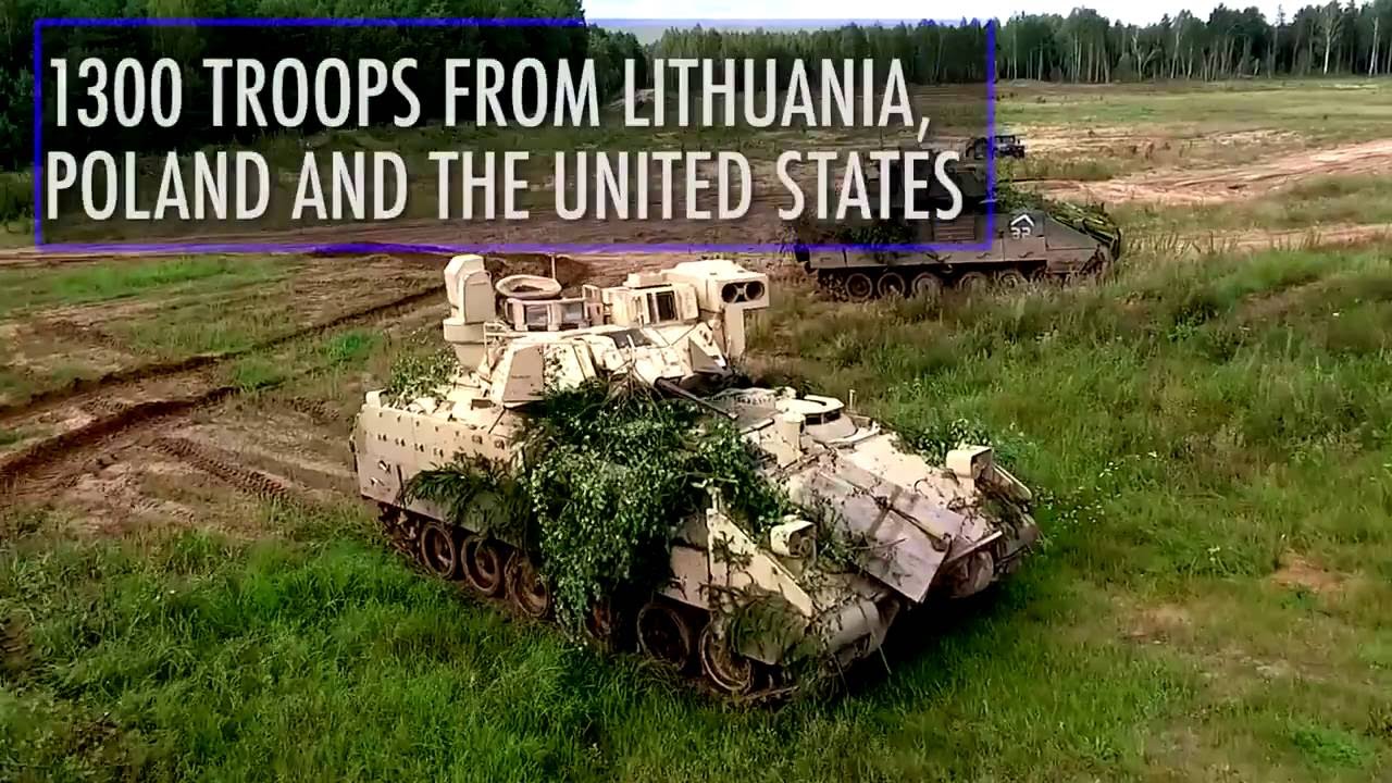 Exercise Strong Hussar in Lithuania