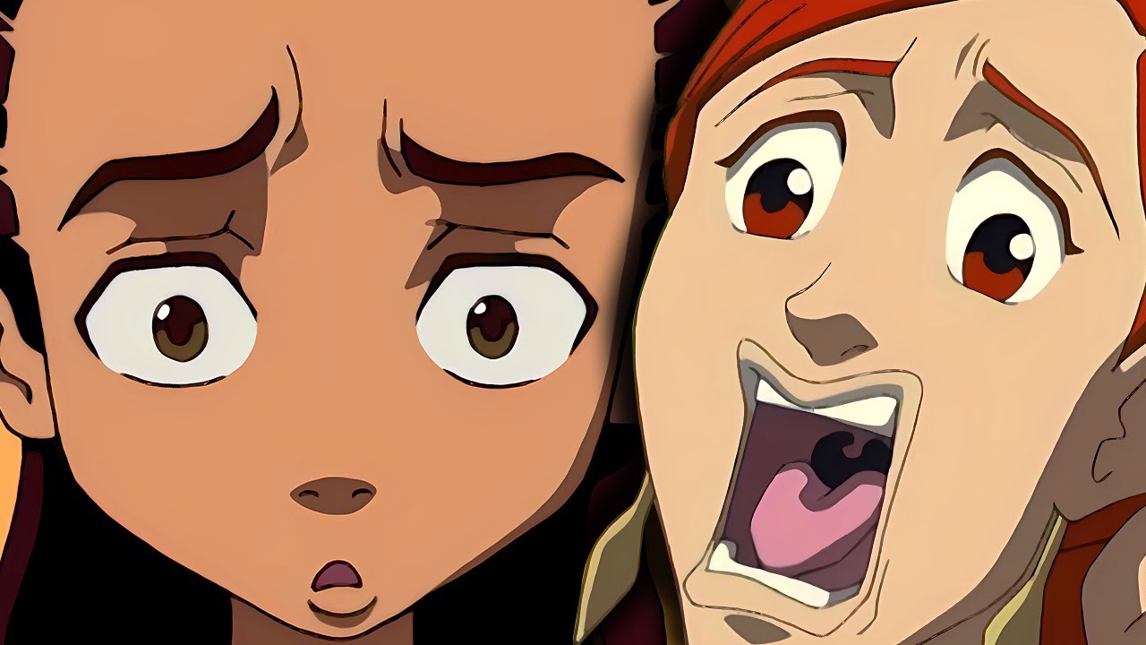 watching The Boondocks is SO INSANE ITS FUNNY...