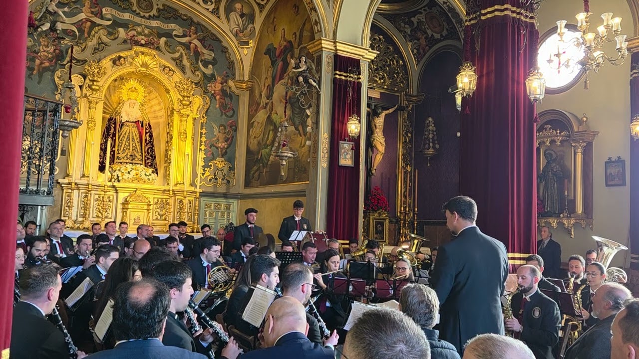 Al Compas de los Ángeles -Banda Las Nieves de Olivares en la Capilla de los Negritos de Sevilla 2025