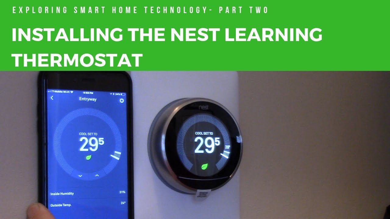 Installing the Nest Learning Thermostat