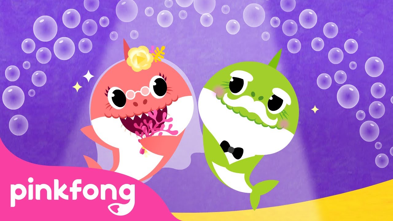 Pernikahan di Laut | Nyanyi sama Baby Shark | Lagu Sajak Lagu Bayi | Pinkfong Baby Shark