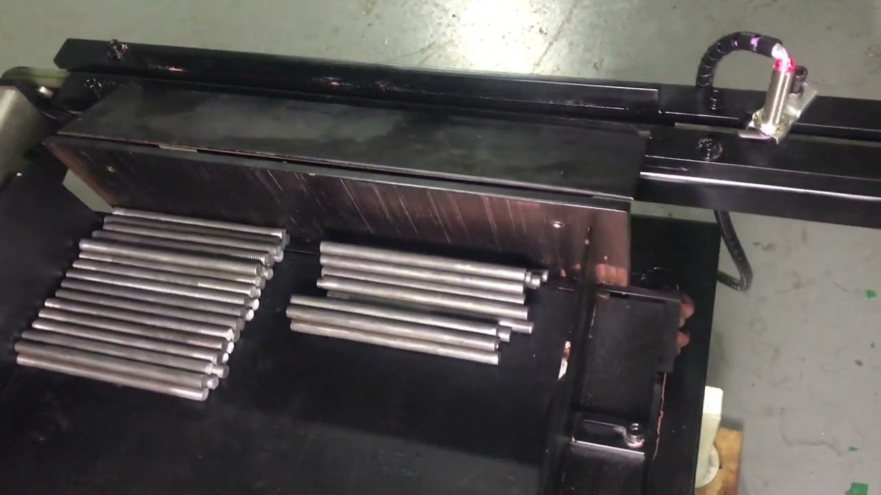 FEDA automatic thread rolling machine FD-12T for making full thread rods