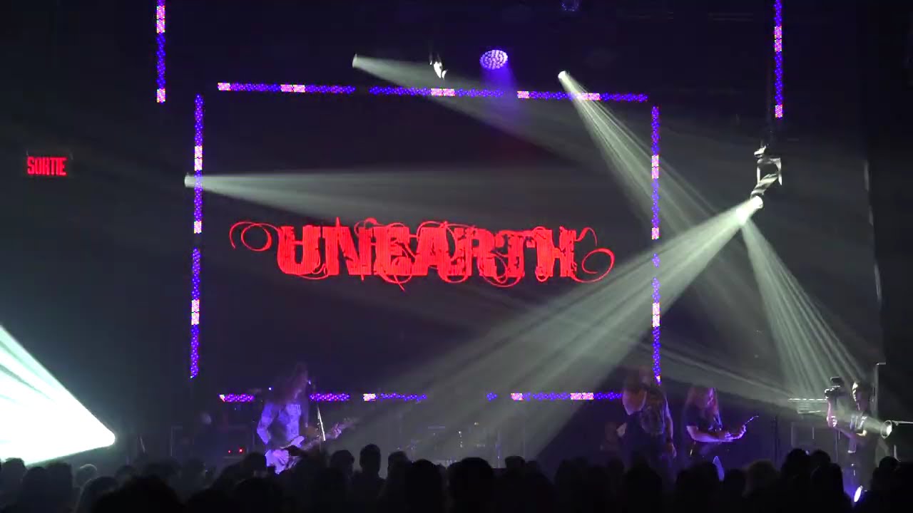 UNEARTH live @ Cabaret Cogeco, Trois-Rivières Metalfest - 23/11/2024