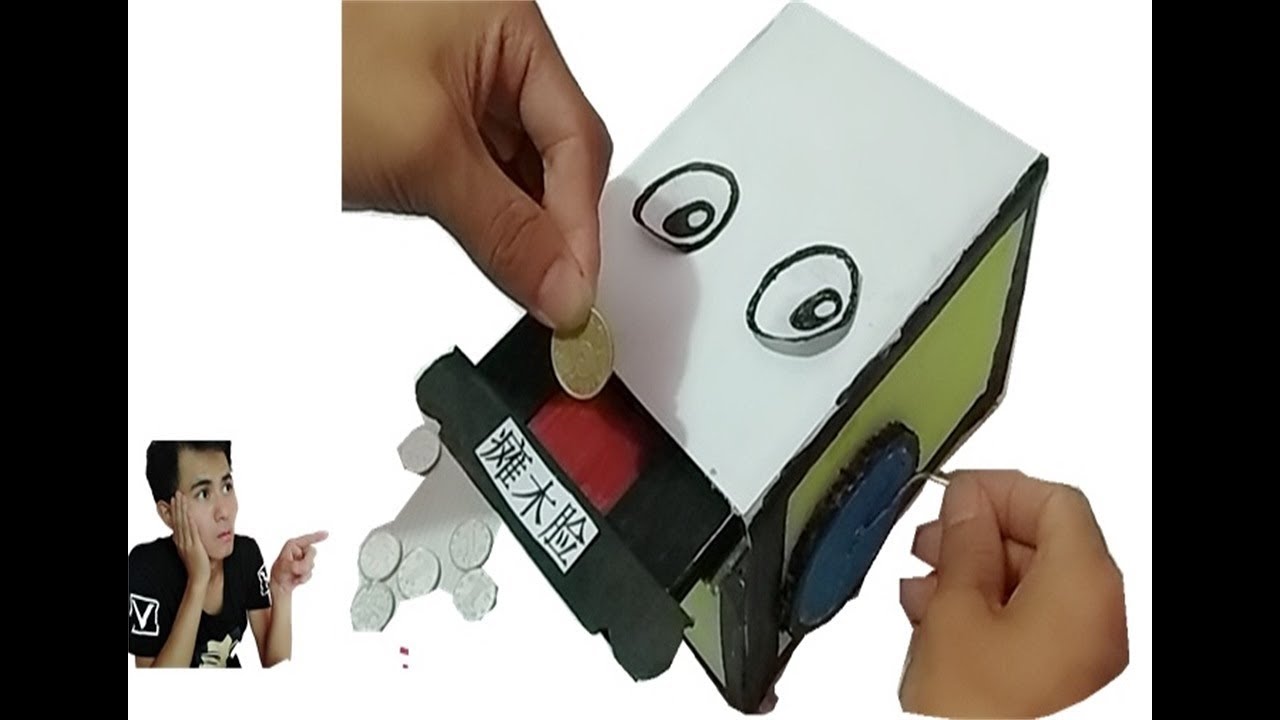 Wow! Amazing DIY a Bank Saving Coin from Cardboard