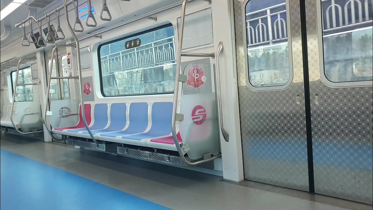 서울지하철 4호선 D454편성 오이도행 산본~오이도역 주행영상 및 안내방송/Seoul Line4.