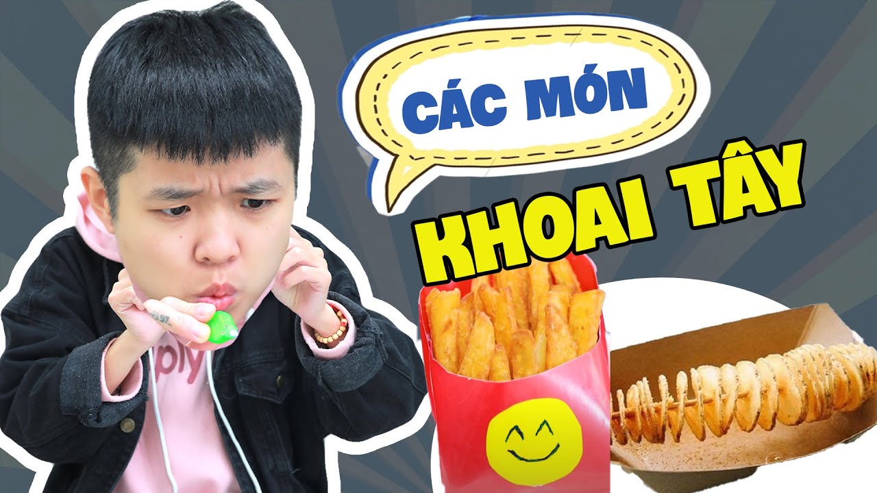 Tôm La Cà Tập Full #79: Tôm Trổ Tài Làm Các Món Khoai Tây Cực Hấp Dẫn