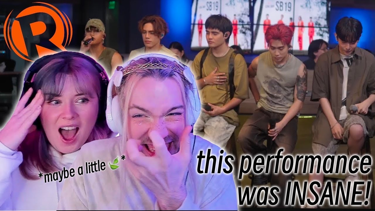 SB19 ON RAPPLER WAS CRAZY!!! Full Live Jam COUPLE REACTION! Vocal coach & dancer couple REACT!