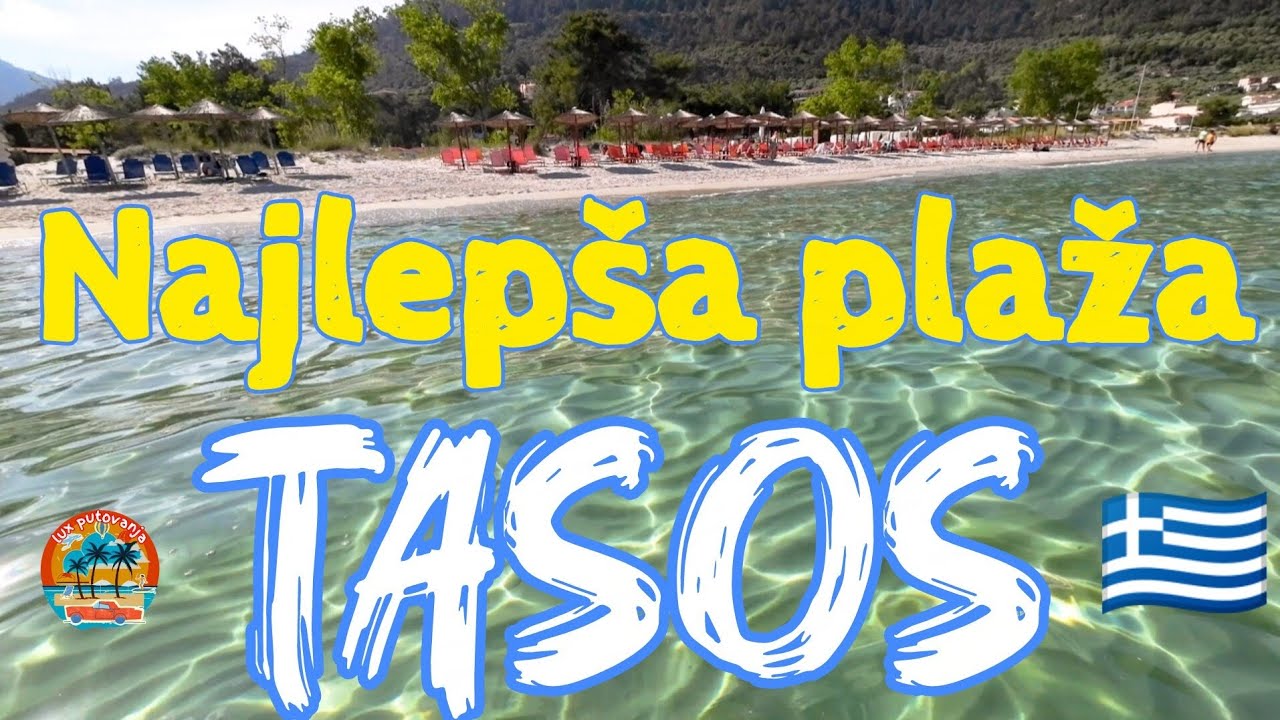 Golden Beach Thassos | Zlatna plaža Tasos | najlepše plaže Tasosa | Grčka 2025 | Greece 2025