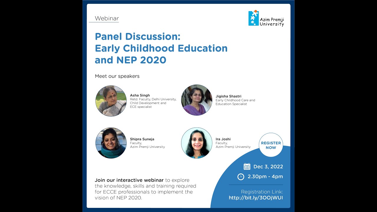 Panel Discussion - Early Childhood Education and NEP 2020