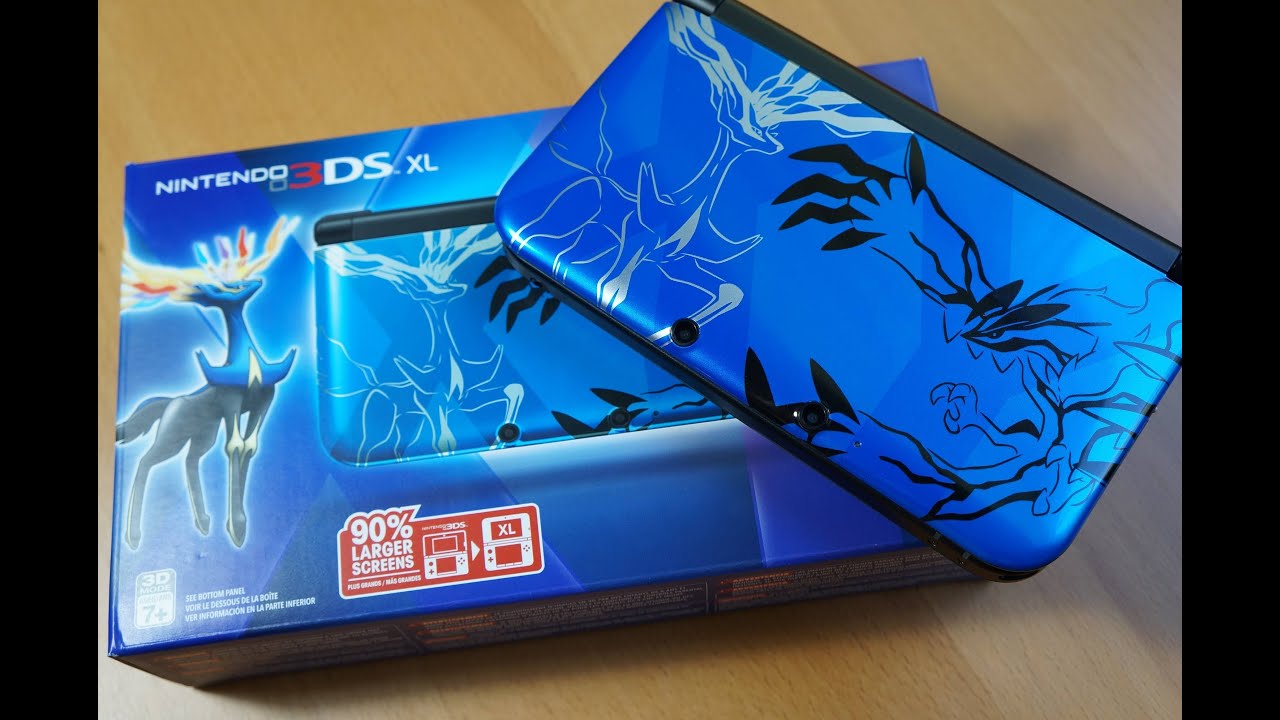 BLUE Nintendo 3DS XL Pokemon X and Y Bundle!!!