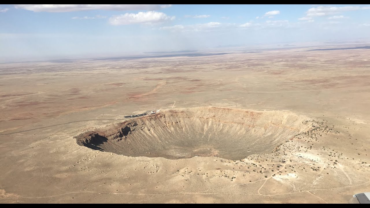 Standing In The Middle Of Meteor Crater - 360 / VR
