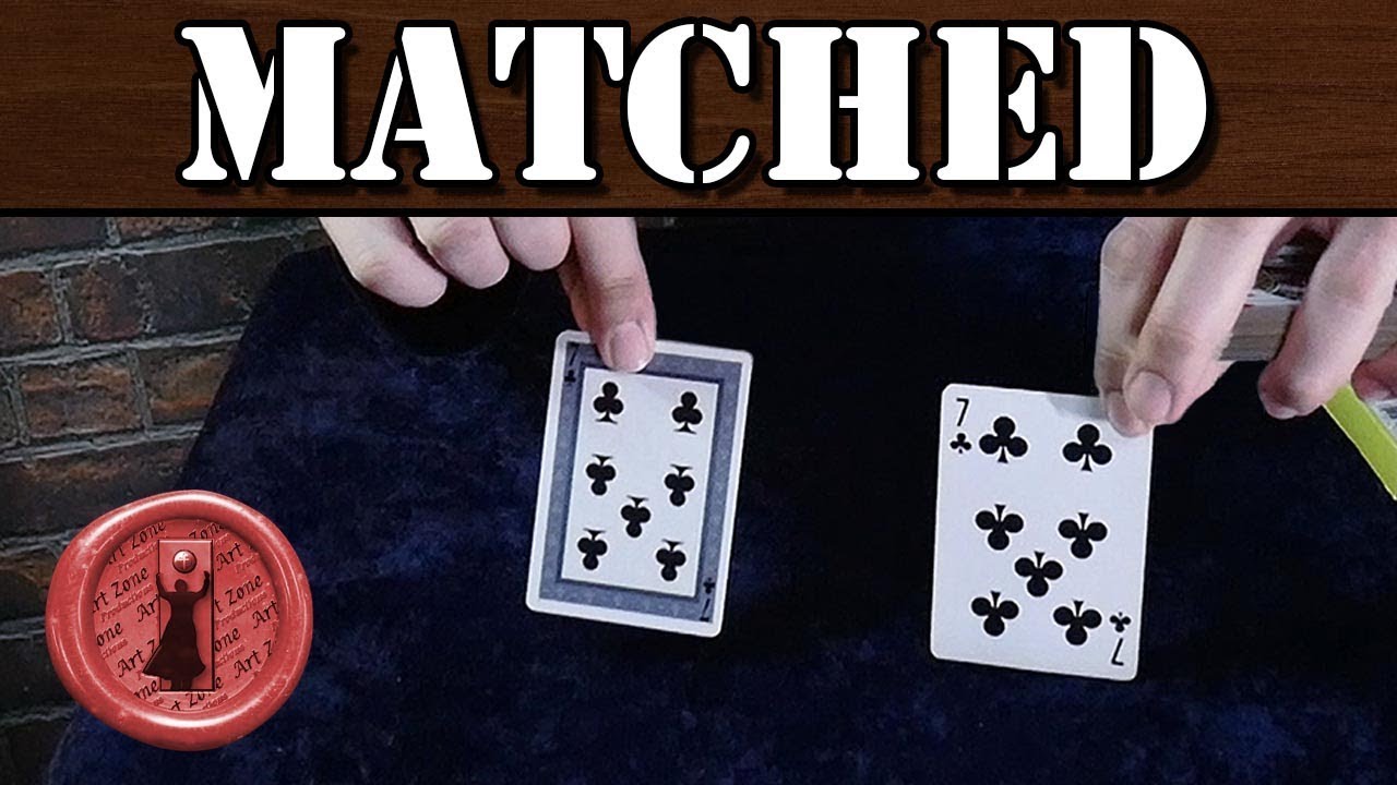 This card trick may scare some people - Matched