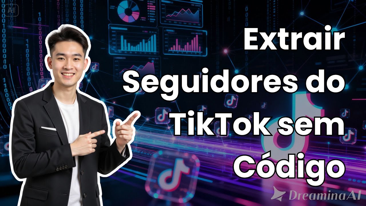 Extrair Seguidores do TikTok sem C&oacute;digo | Fluxo No-Code (2025)