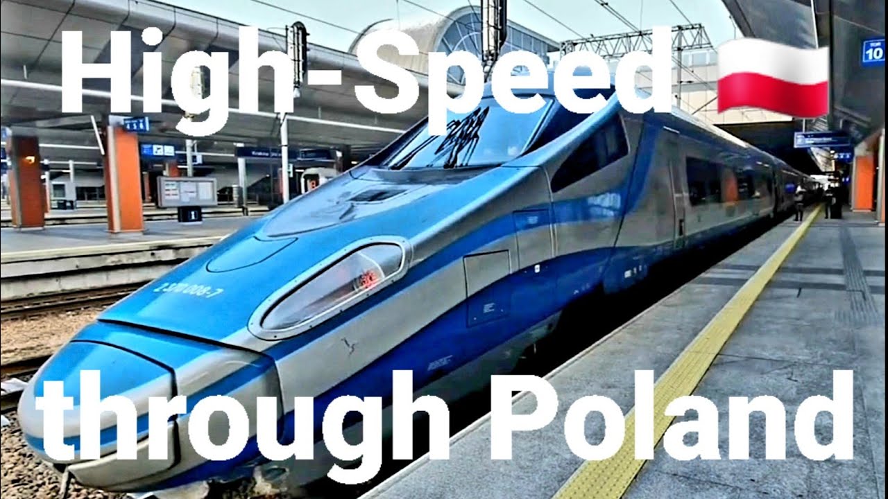 Krakow to Warsaw with High-Speed train | Great views and top-notch service | 🇵🇱 Poland