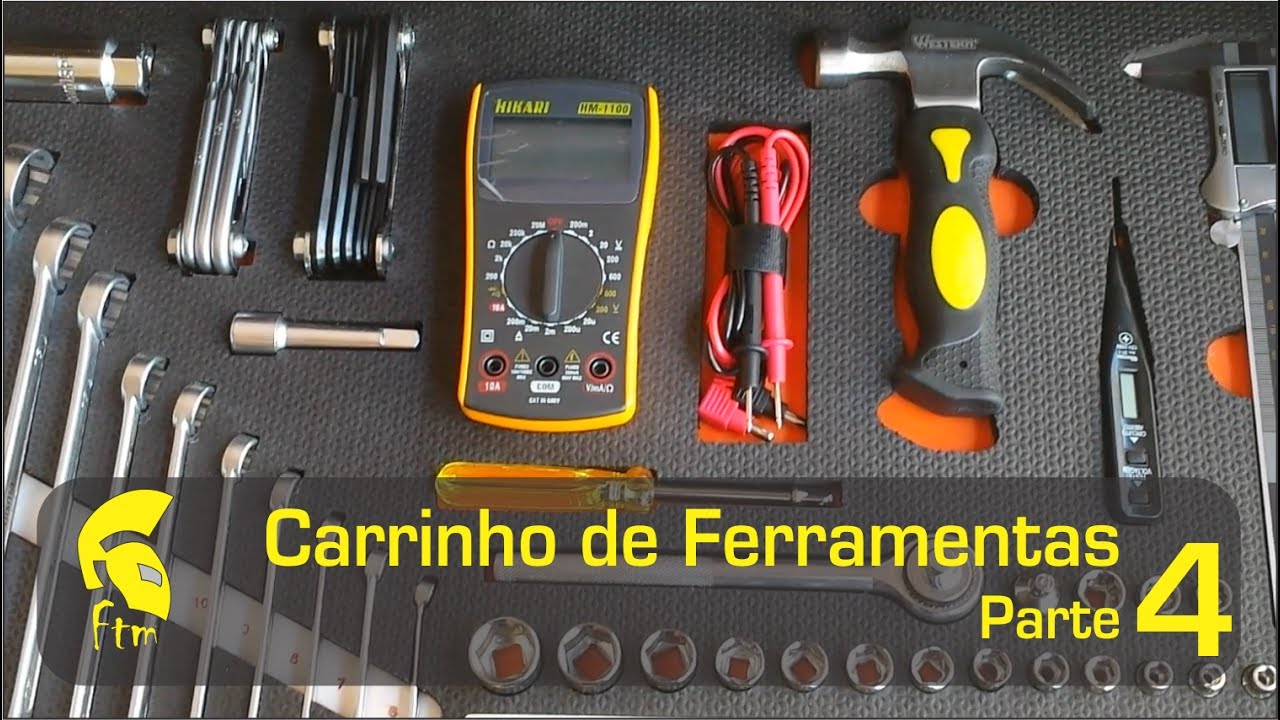 Carrinho de ferramentas - Parte 4