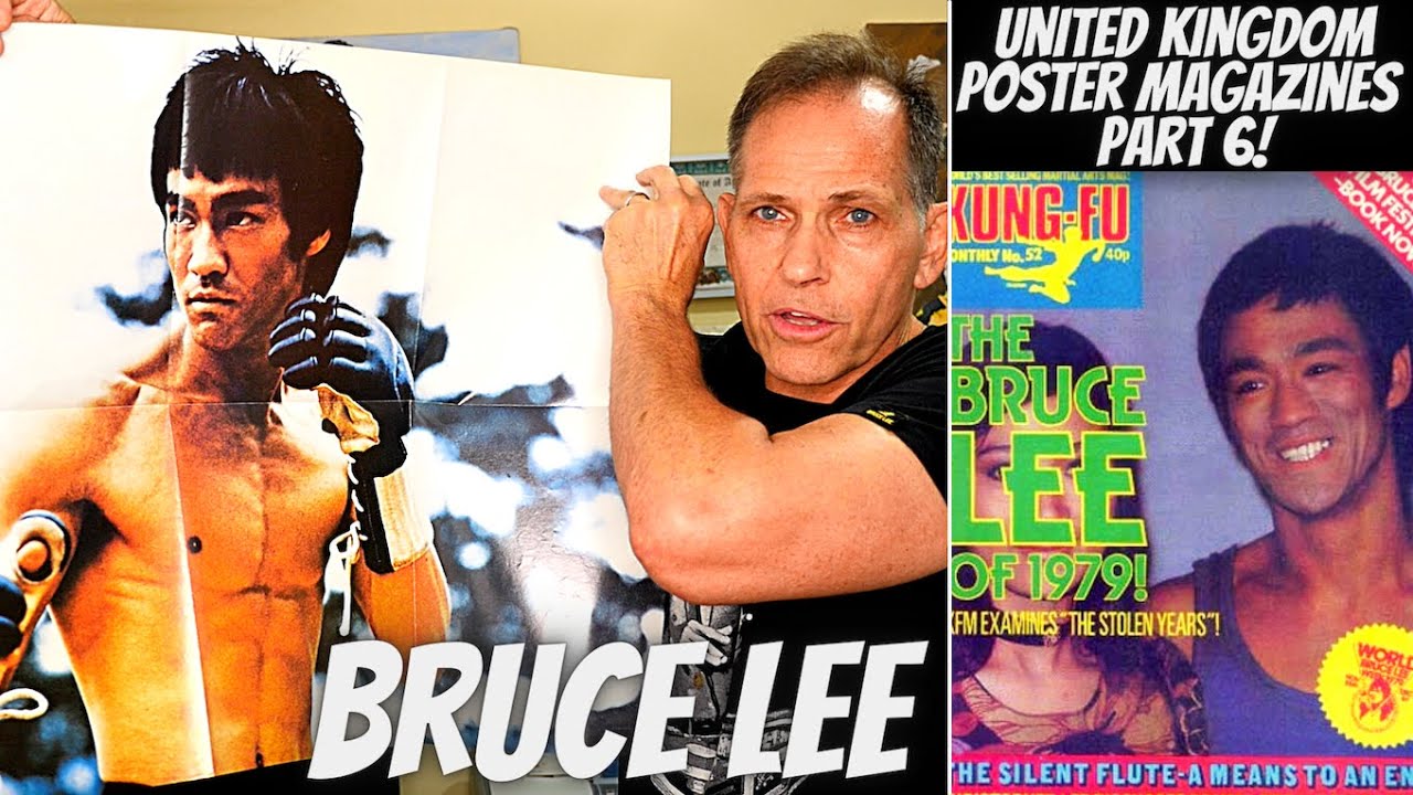 BRUCE LEE Kung Fu Monthly Poster Magazines Part 6 | United Kingdom