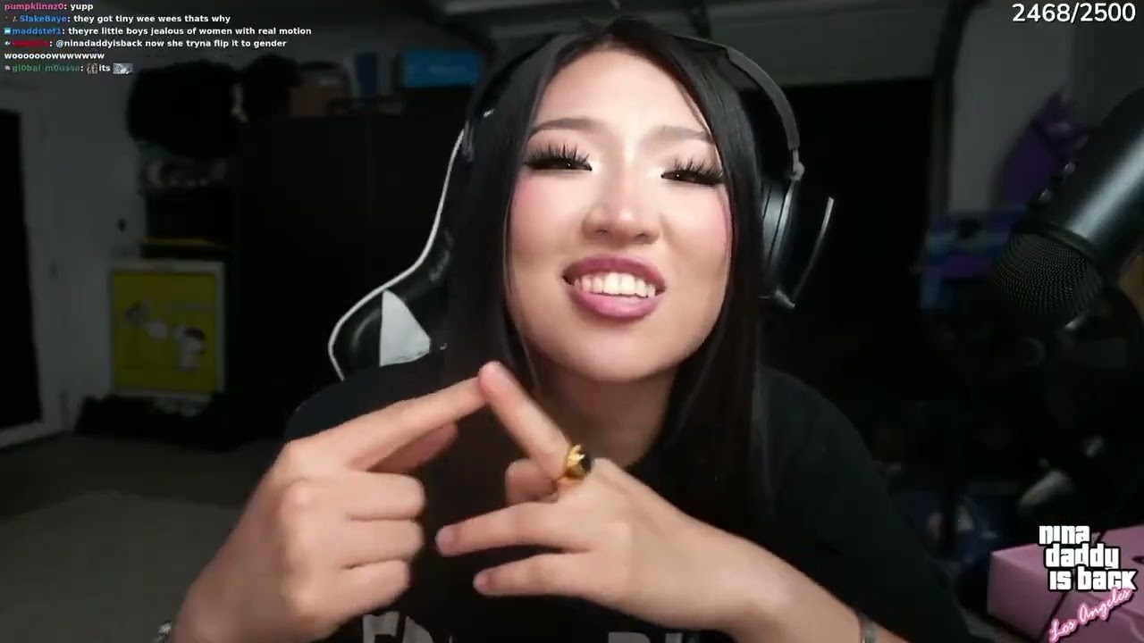 Nina Lin CALLS OUT male streamers for not respecting female streamers and then blaming them 