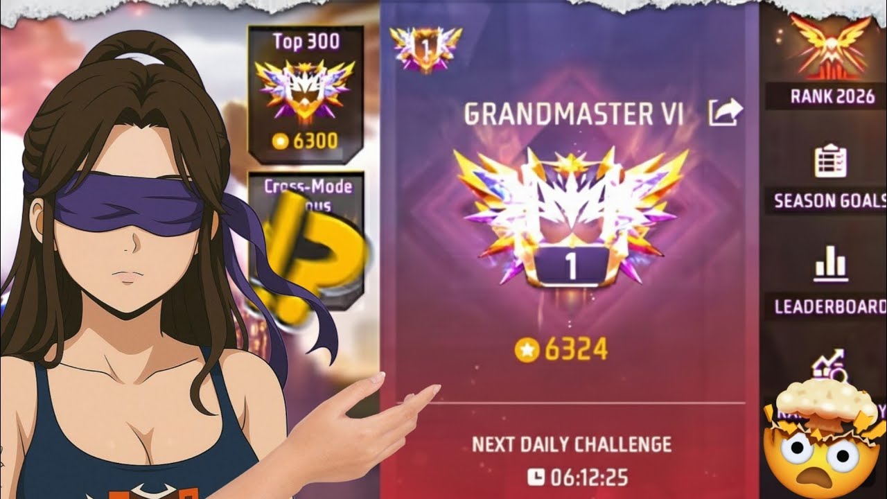 Fainly Region Done ✅ Free Fire grandmaster 🥳 WQ Priyanka