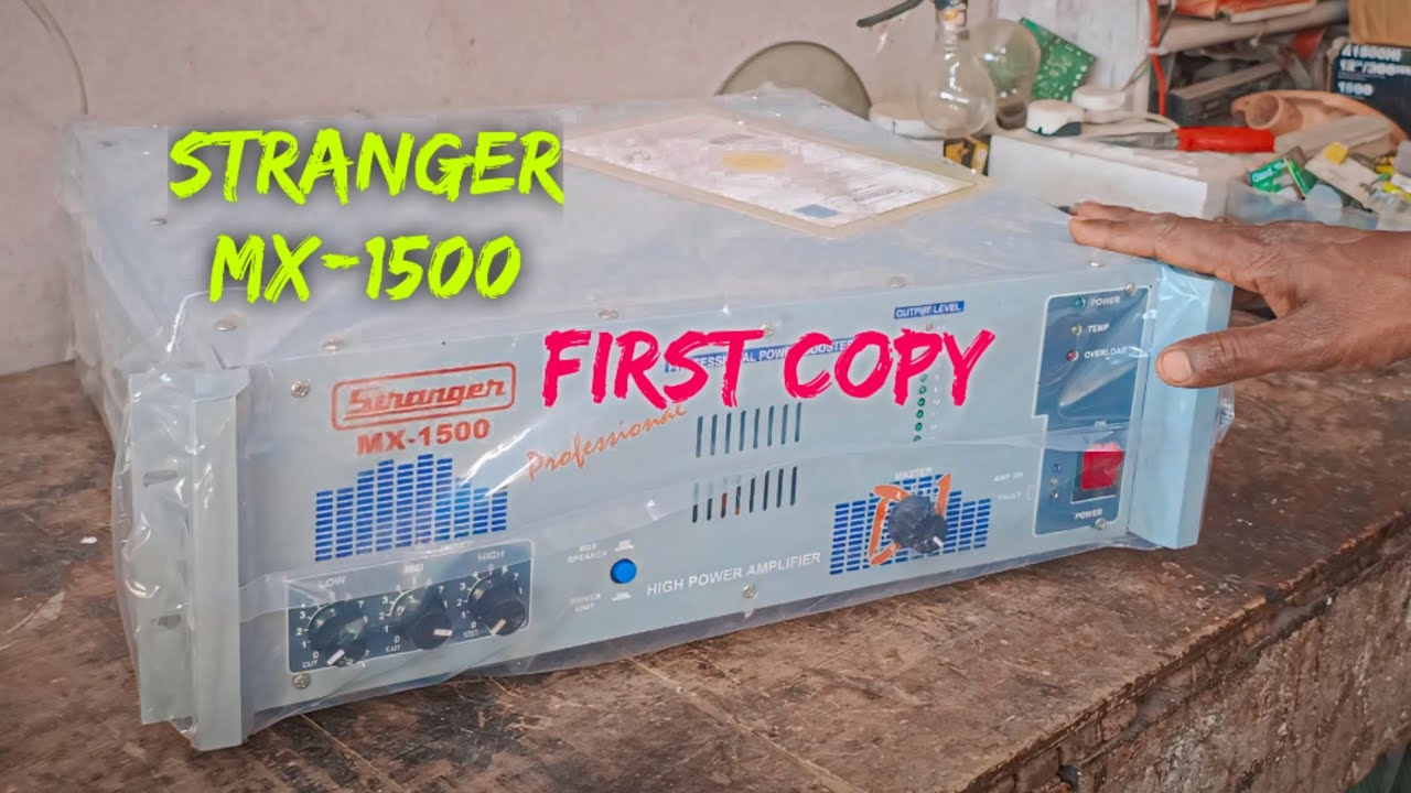 stranger mx-1500 amplifier first' copy #amplifier