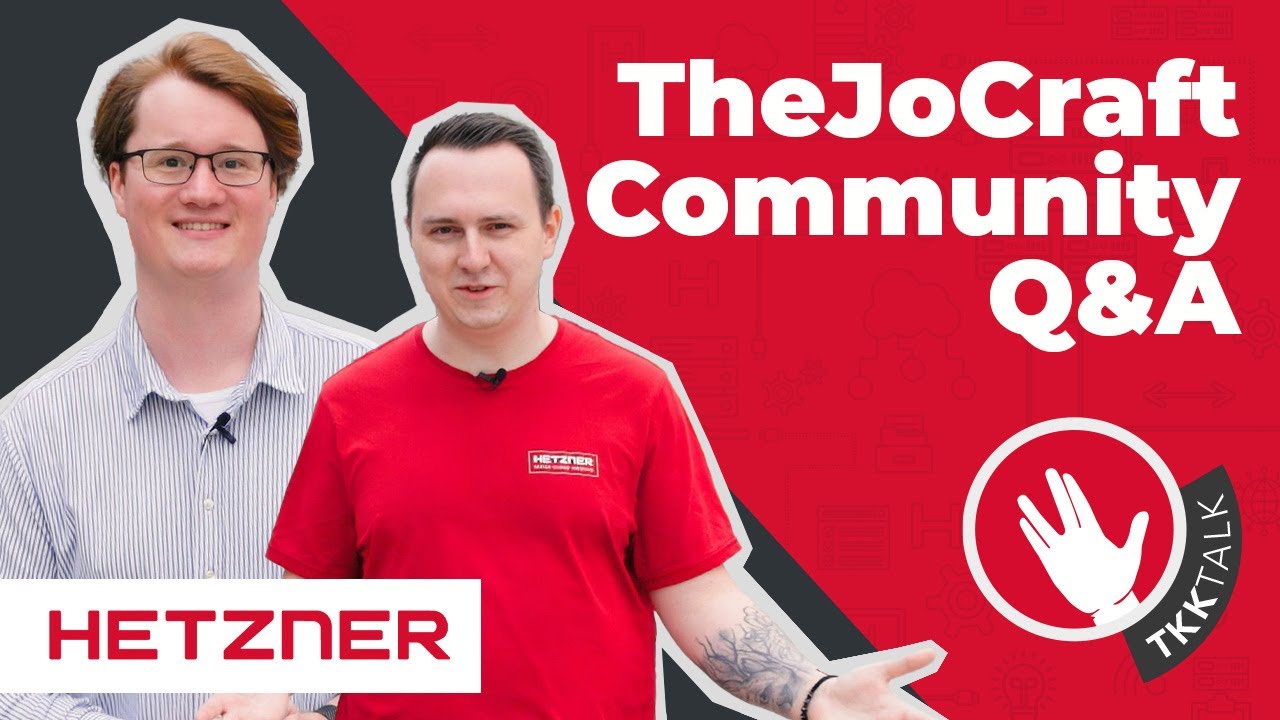 Community Q&A - Hetzner #TkkTalk w/ @thejocraft [German w/ English subtitles]