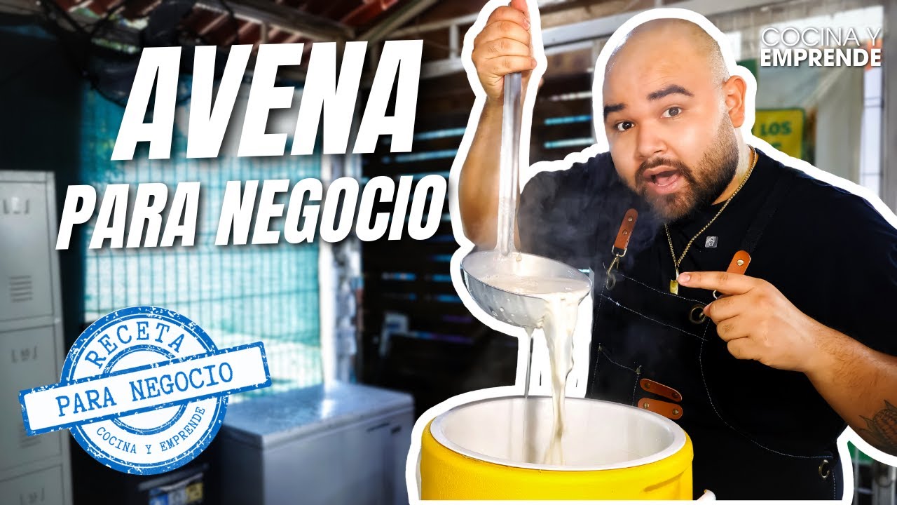 Receta de Atole de Avena para negocio | Cocina y Emprende