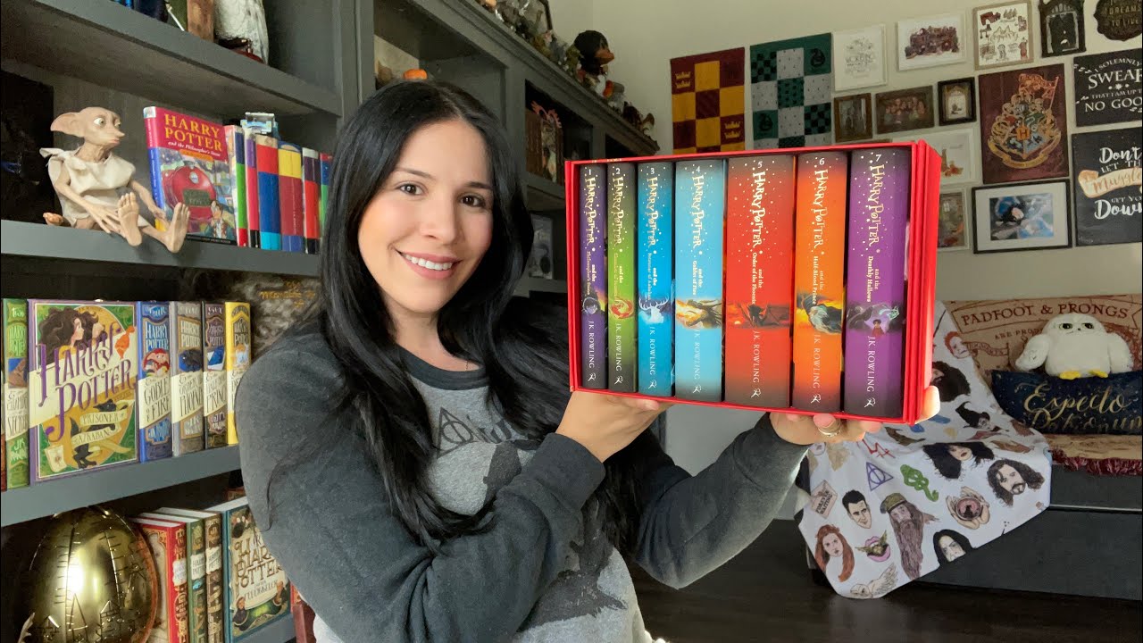 HARRY POTTER BOX SET (CHILDREN’S HARDBACK) BLOOMSBURY UK UNBOXING