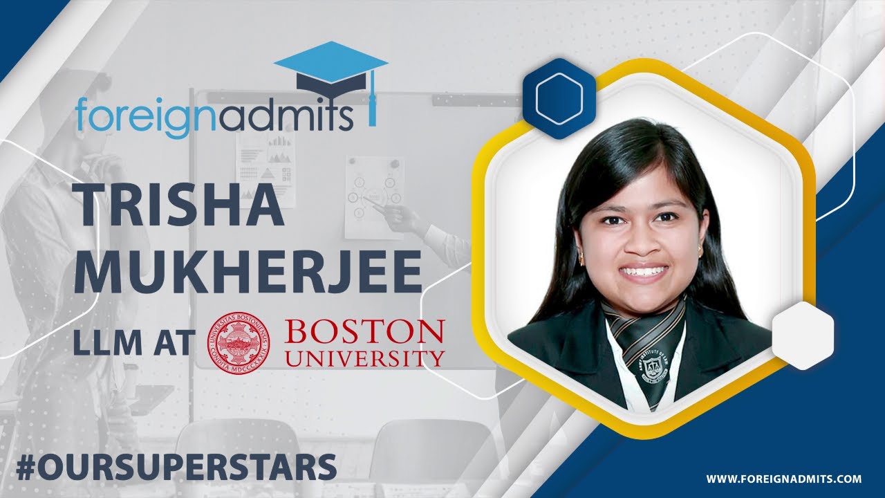 How did Trisha Get into One of the World's Most Prestigious Law Schools | LLM at Boston University