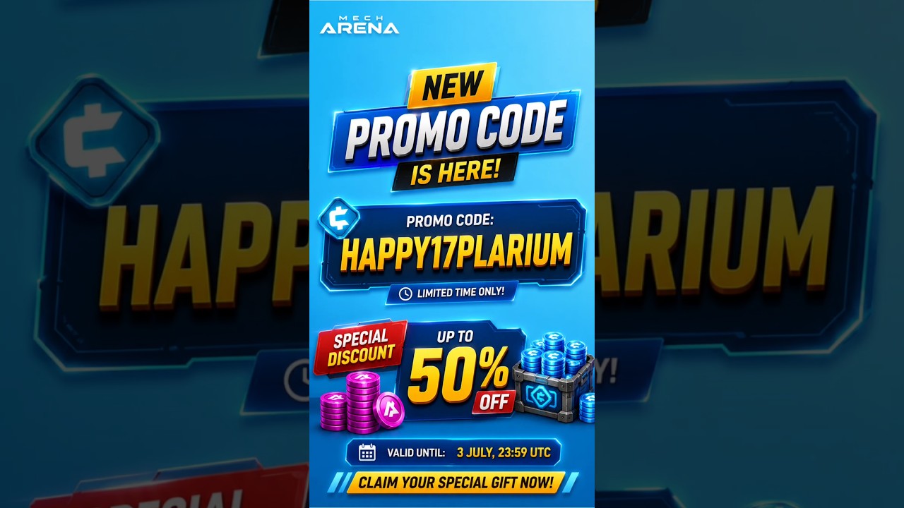 💎100% CLAIM THIS  NEW PROMO CODE JUNE 2026 | Mech Arena #mecharena  #promocodes #gaming