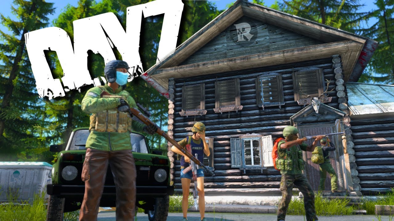 COMO um SQUAD começa uma BASE em um servidor VANILLA - DayZ