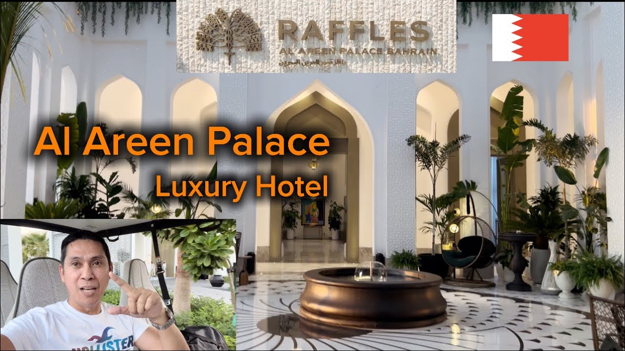 Quick get away from the city at Raffles Al Areen Palace!