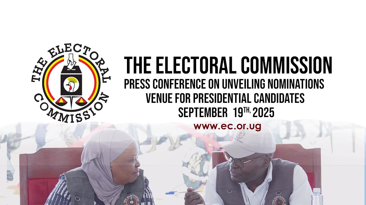 EC Press Briefing; Unveiling Presidential Nominations venue for Presidential Candidates Sep 19, 2025