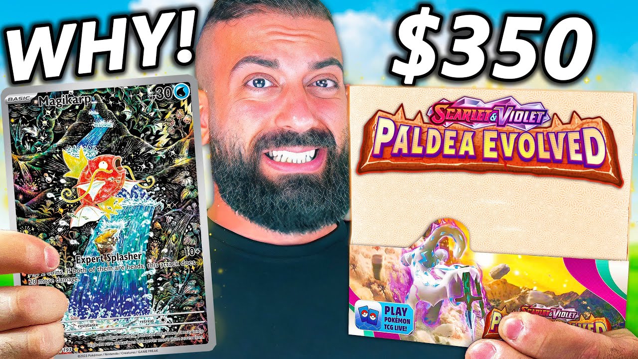 $350 Paldea Evolved is Kinda Fishy