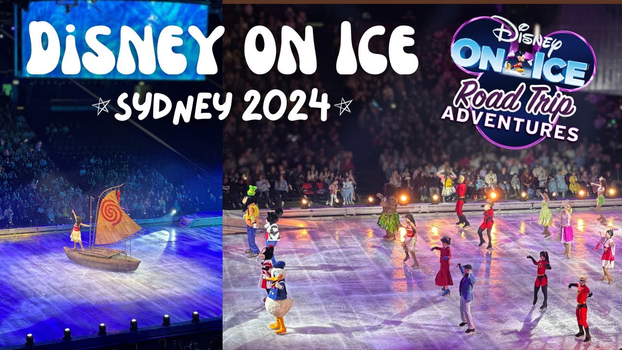 Let's go to DISNEY ON ICE ⛸️ Road Trip Adventures ✨ Sydney, Australia 17 July 2024