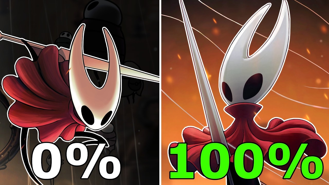 Я на 100% прошёл Hollow Knight Silksong. Это было БРУТНО.