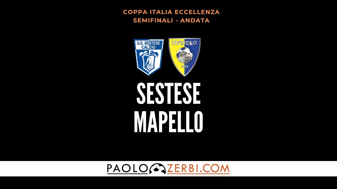 [HIGHLIGHTS] Coppa Italia Eccellenza - semifinali andata: Sestese-Mapello