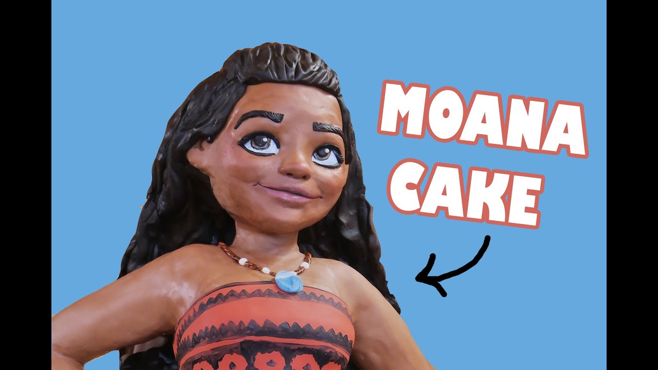 HUGE Moana Cake!