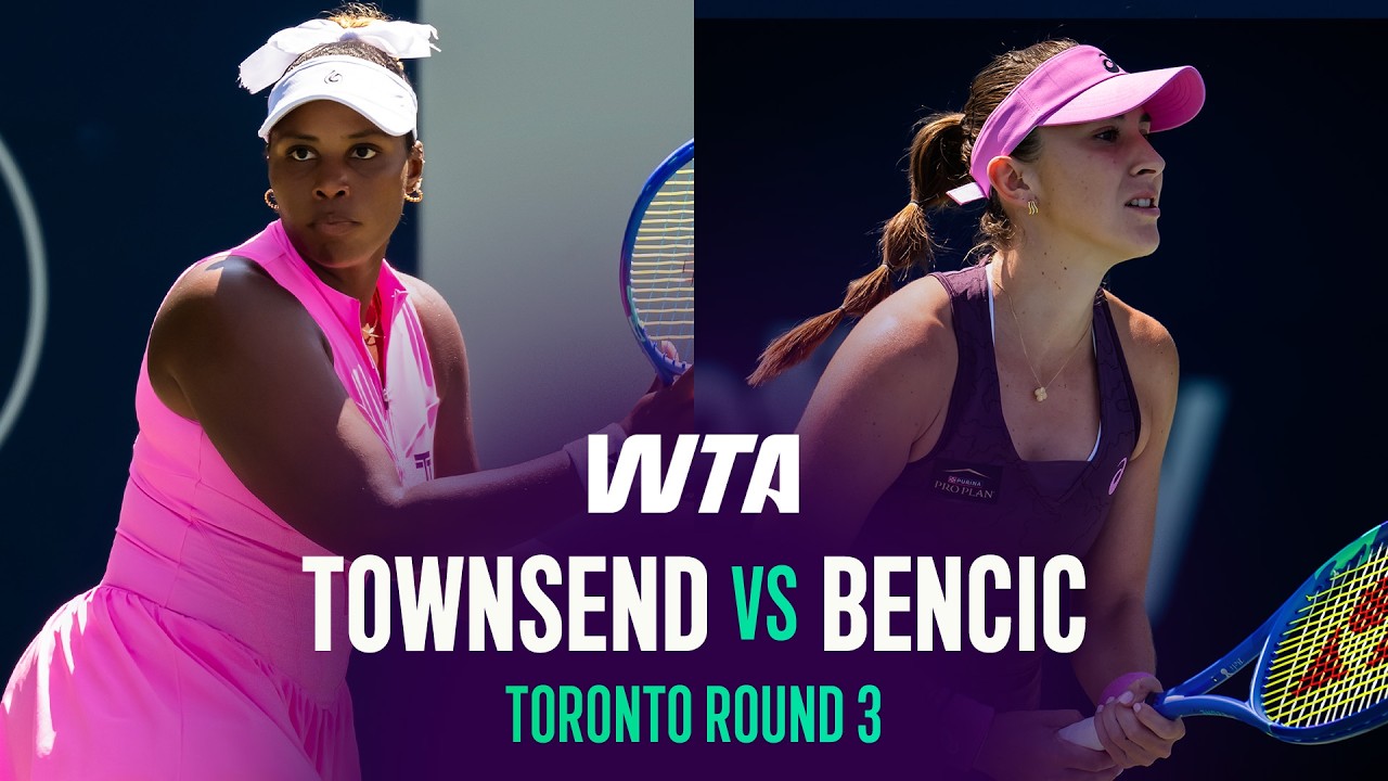 Taylor Townsend vs. Belinda Bencic | 2026 Toronto Round 3 | WTA Match Highlights