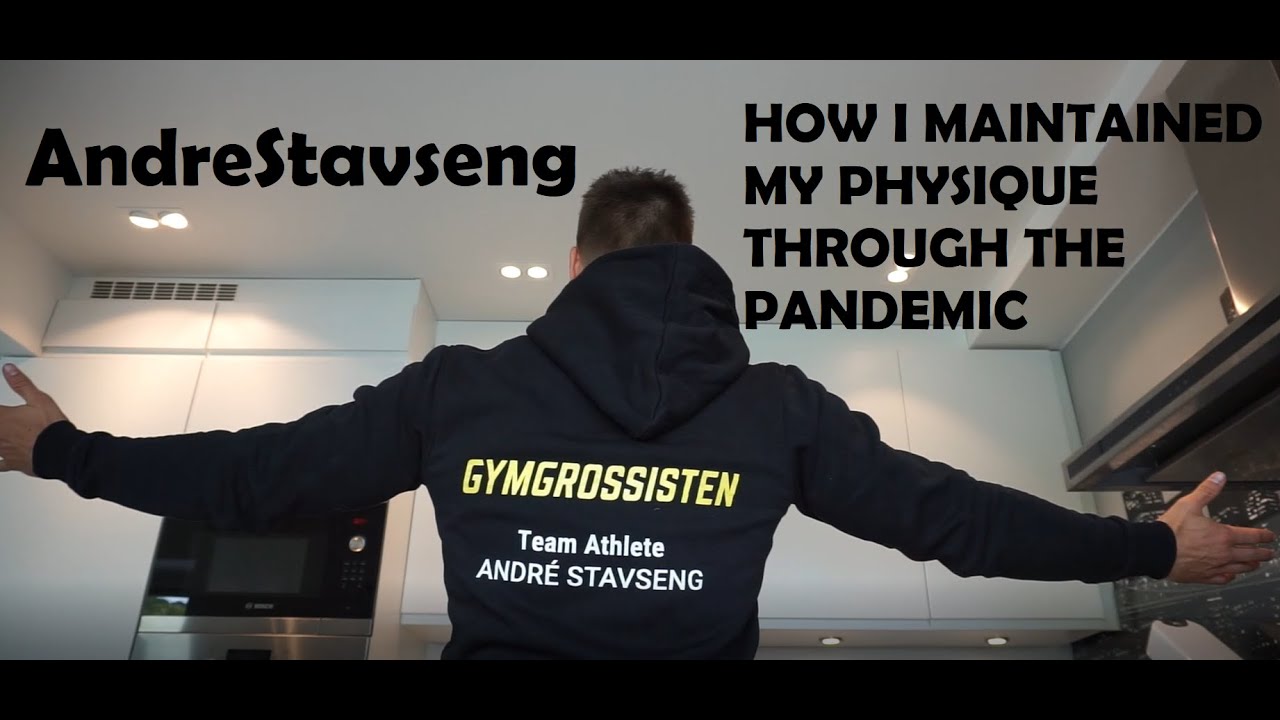 AndreStavseng - Vlog | EP16 | HOW I MAINTAINED MY PHYSIQUE THROUGH THE PANDEMIC + back at the gym