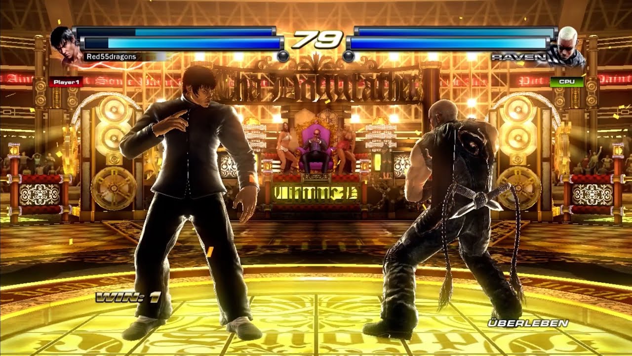 Tekken Tag 2 Marshall Law & Forest Law Survive Battle Pt 17