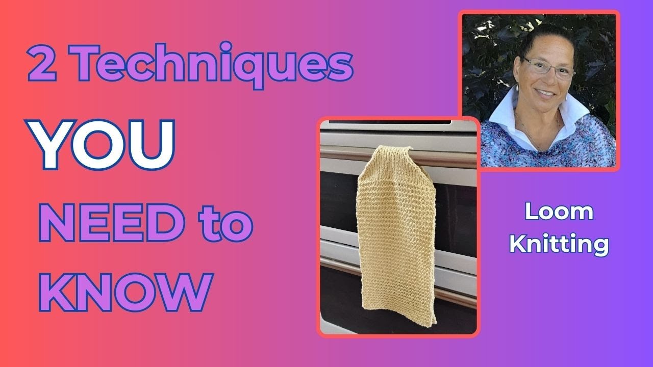 Простые прибавления и убавления петель: как и когда их использовать, а также уникальное полотенце...