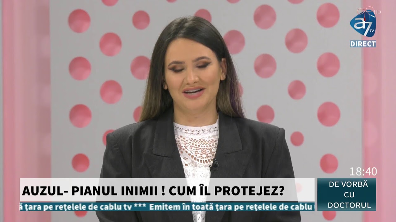 TRATAMENTE INOVATIVE PENTRU TINITUS ȘI HIPOACUZIE.// DE VORBĂ CU DOCTORUL CU CONSUELA BĂLAȘA