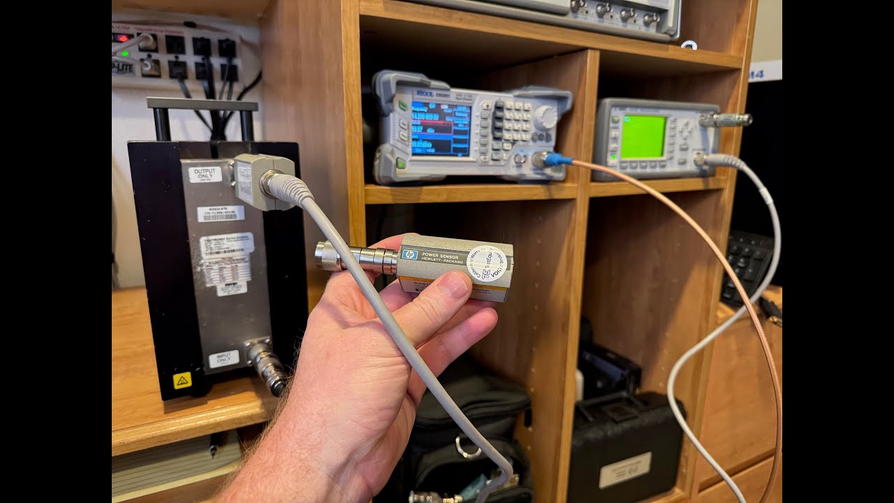 Better than Bird Watts™, with HP/Agilent E4418B power meter and sensors - KJ7E