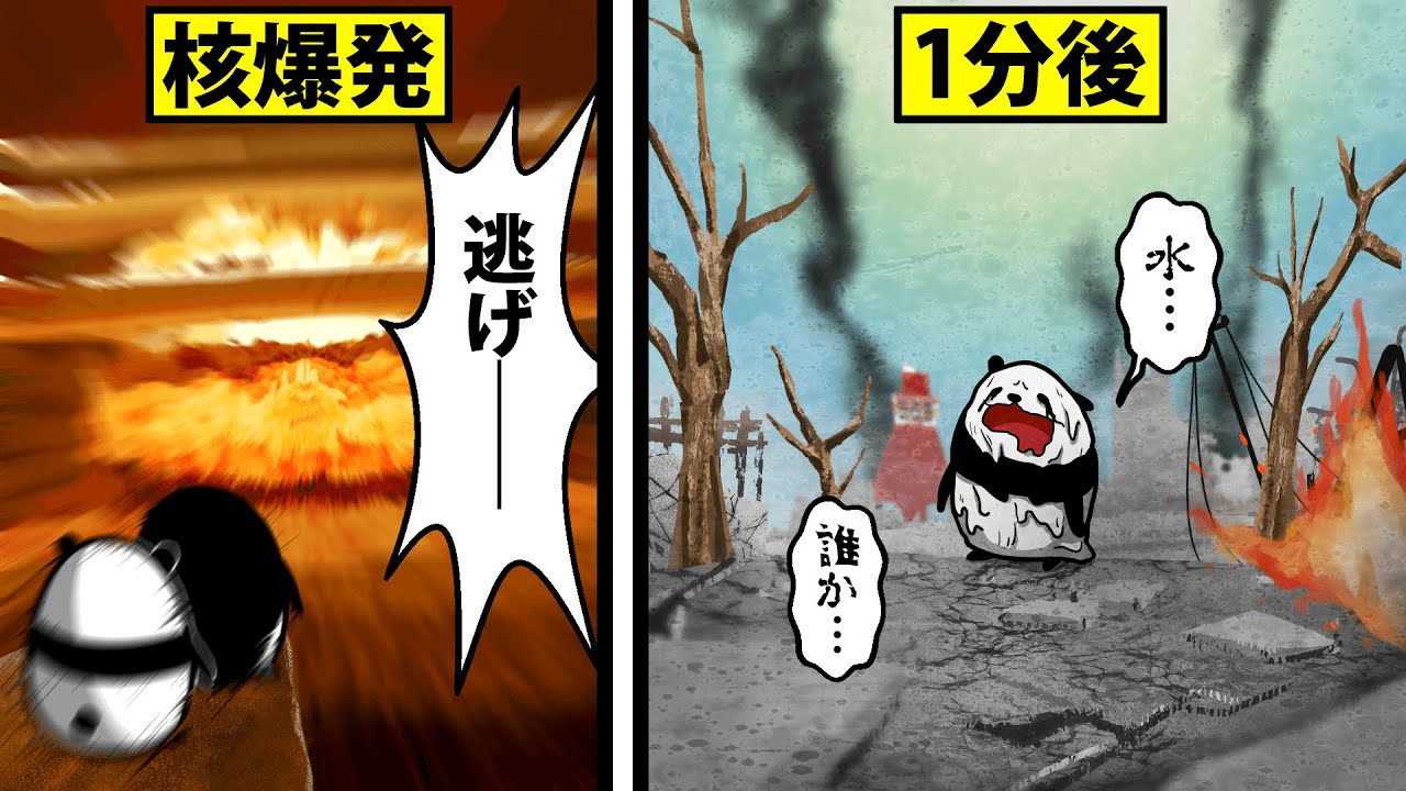 【アニメ】核戦争が起きるとどうなるのか？