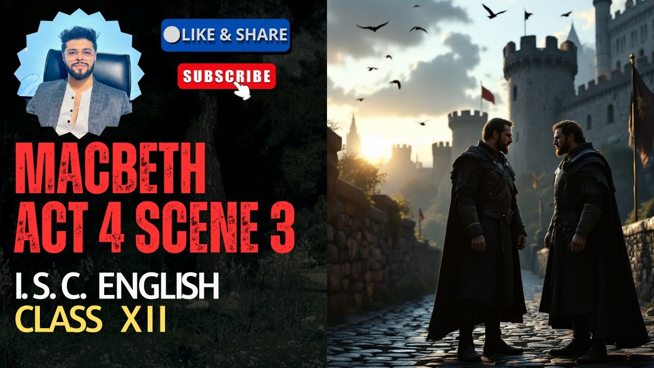 Macbeth Act 4 Scene 3 | ISC English Class 12