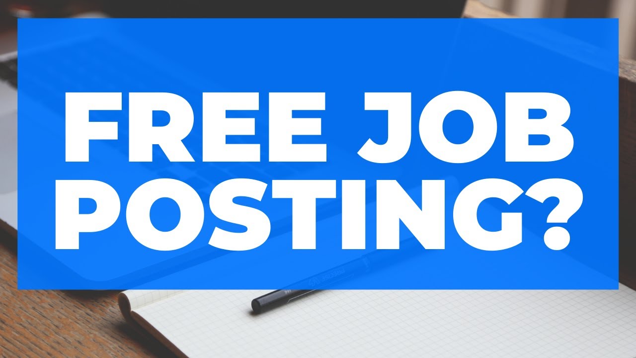 How To Do Free Job Posting?